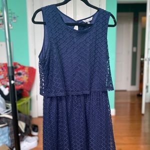 Navy Blue Dress